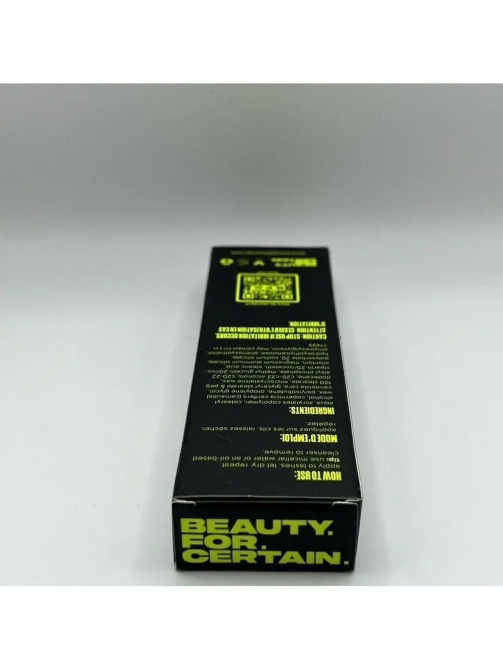 Beauty. For. Certain. Whole Lotta Mascara in Black